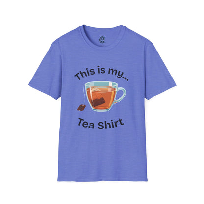 This Is My Tea-Shirt - Heather Royal Graphic T-Shirt