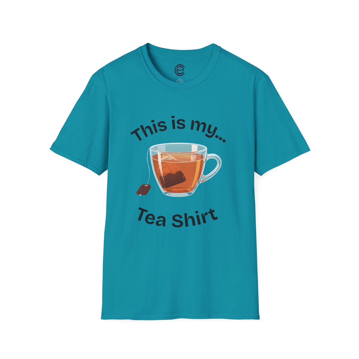 This Is My Tea-Shirt - Tropical Blue Graphic T-Shirt